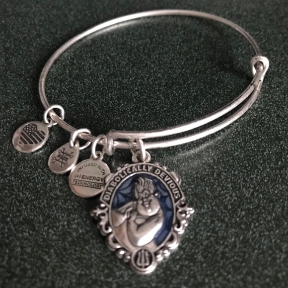 Alex And Ani Expandable Wire Bangle Bracelet Disney Diabolically Devious 2018 - Picture 5 of 16